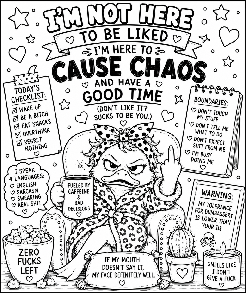 Adult colouring book