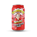 Warheads Sour Black Cherry Soda Cans