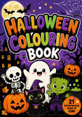 Halloween colouring book