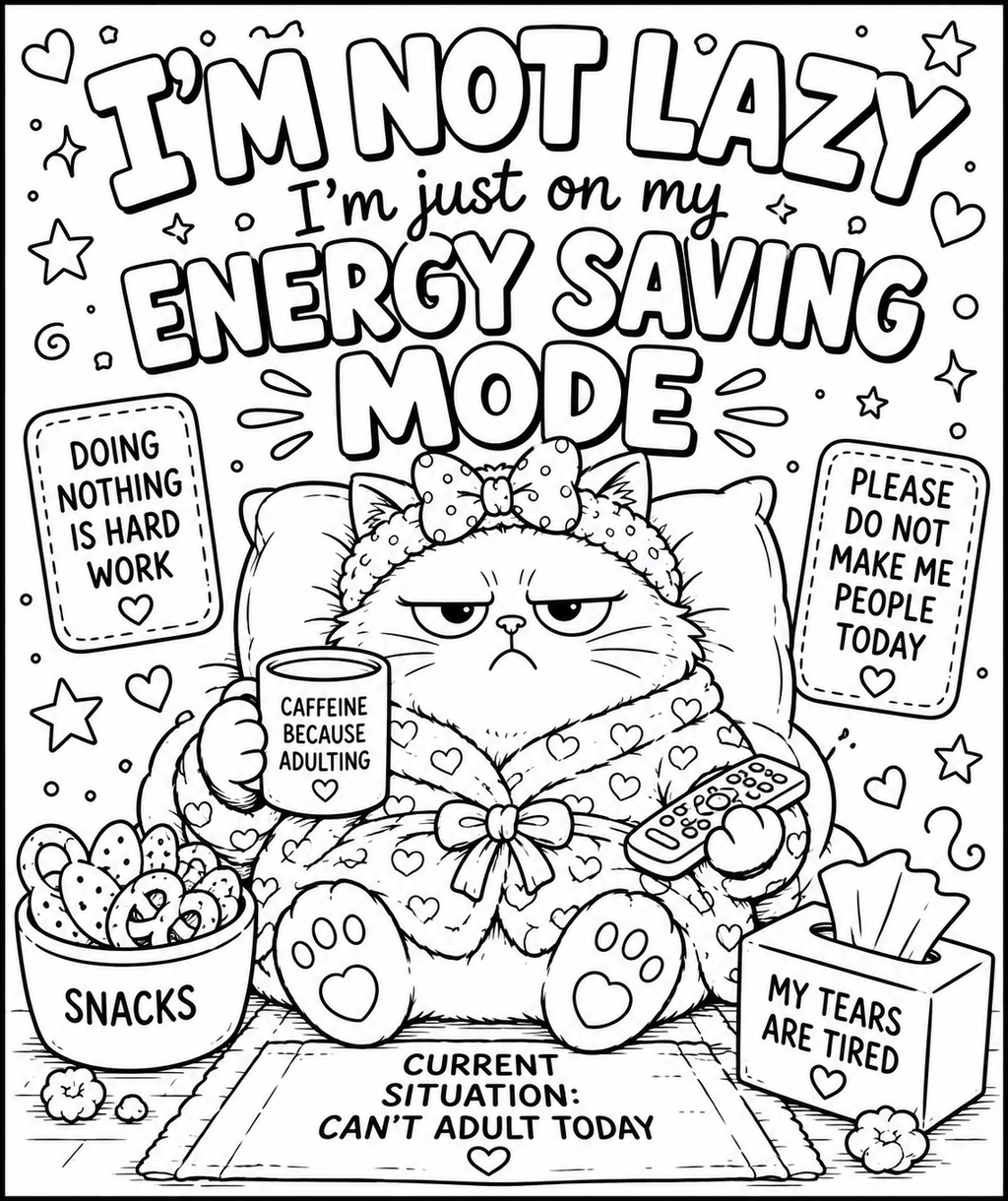Adult colouring book