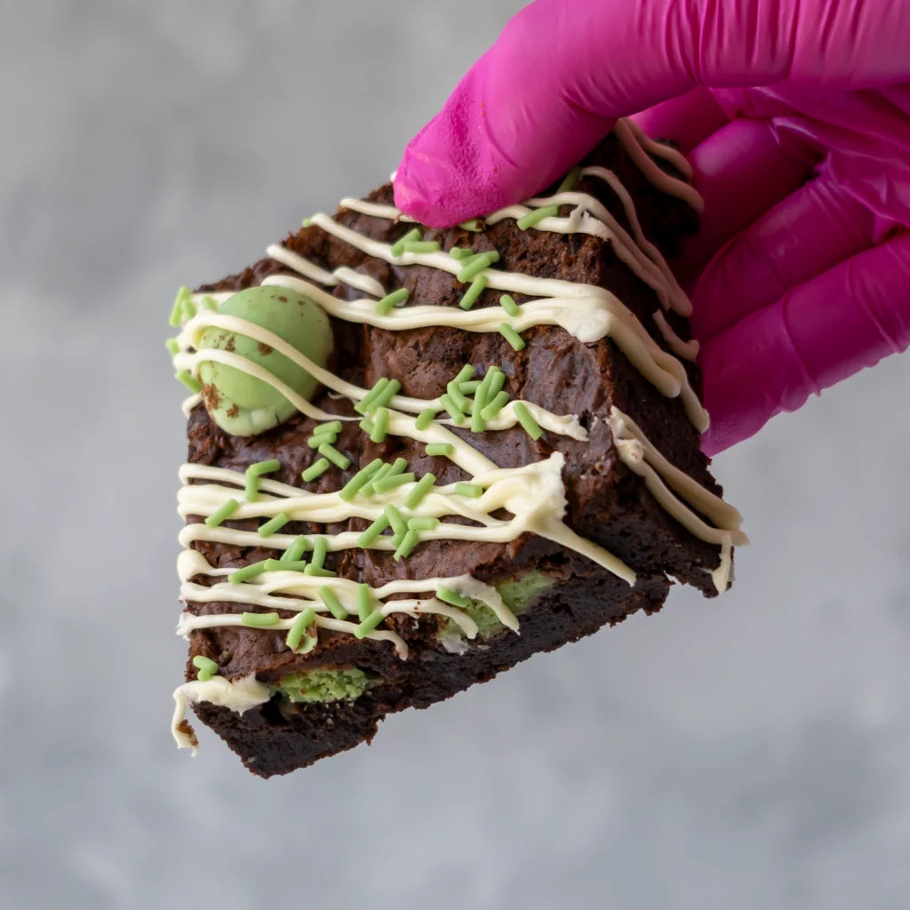3x Monster Mint Brownie Slab