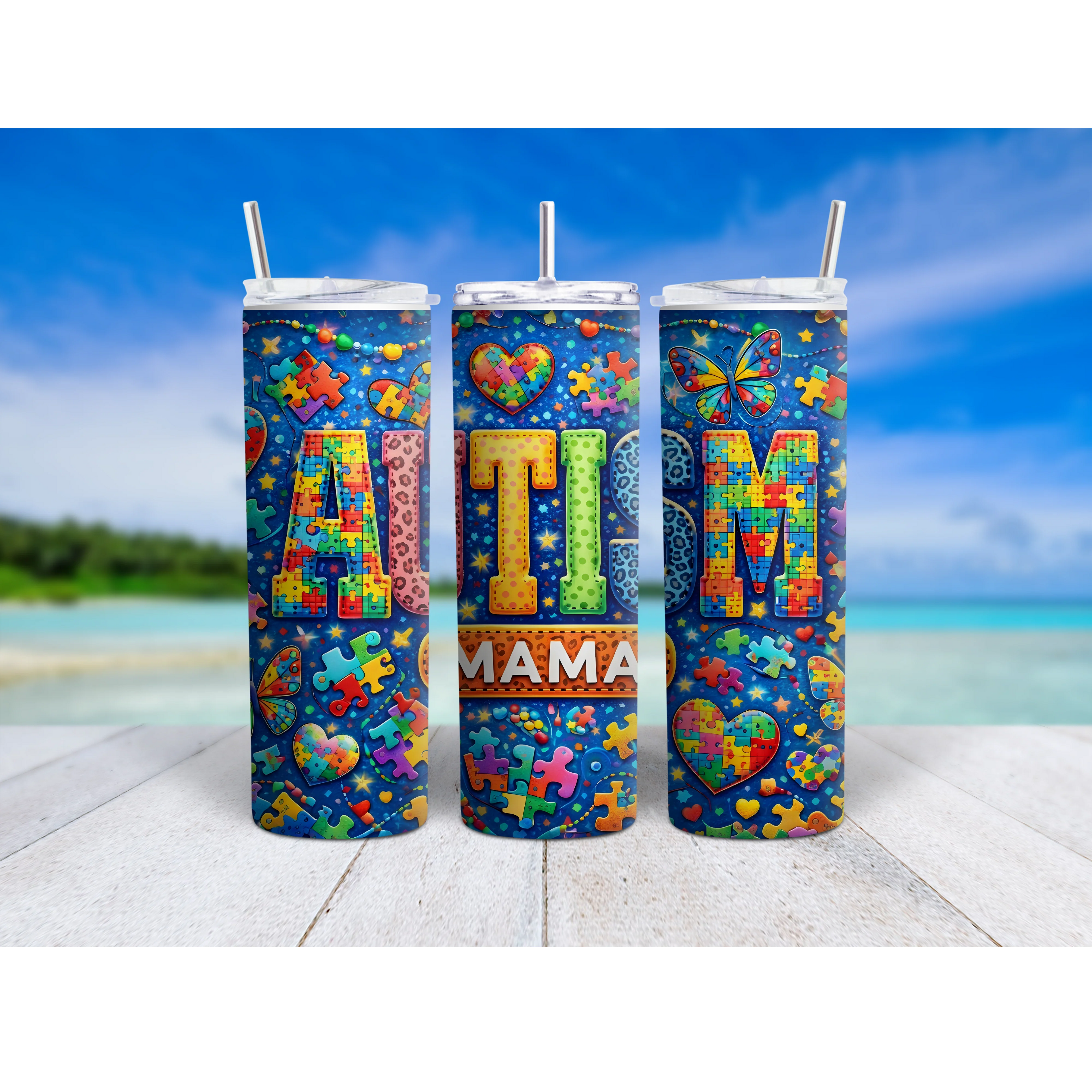 Autism 20oz tumblers