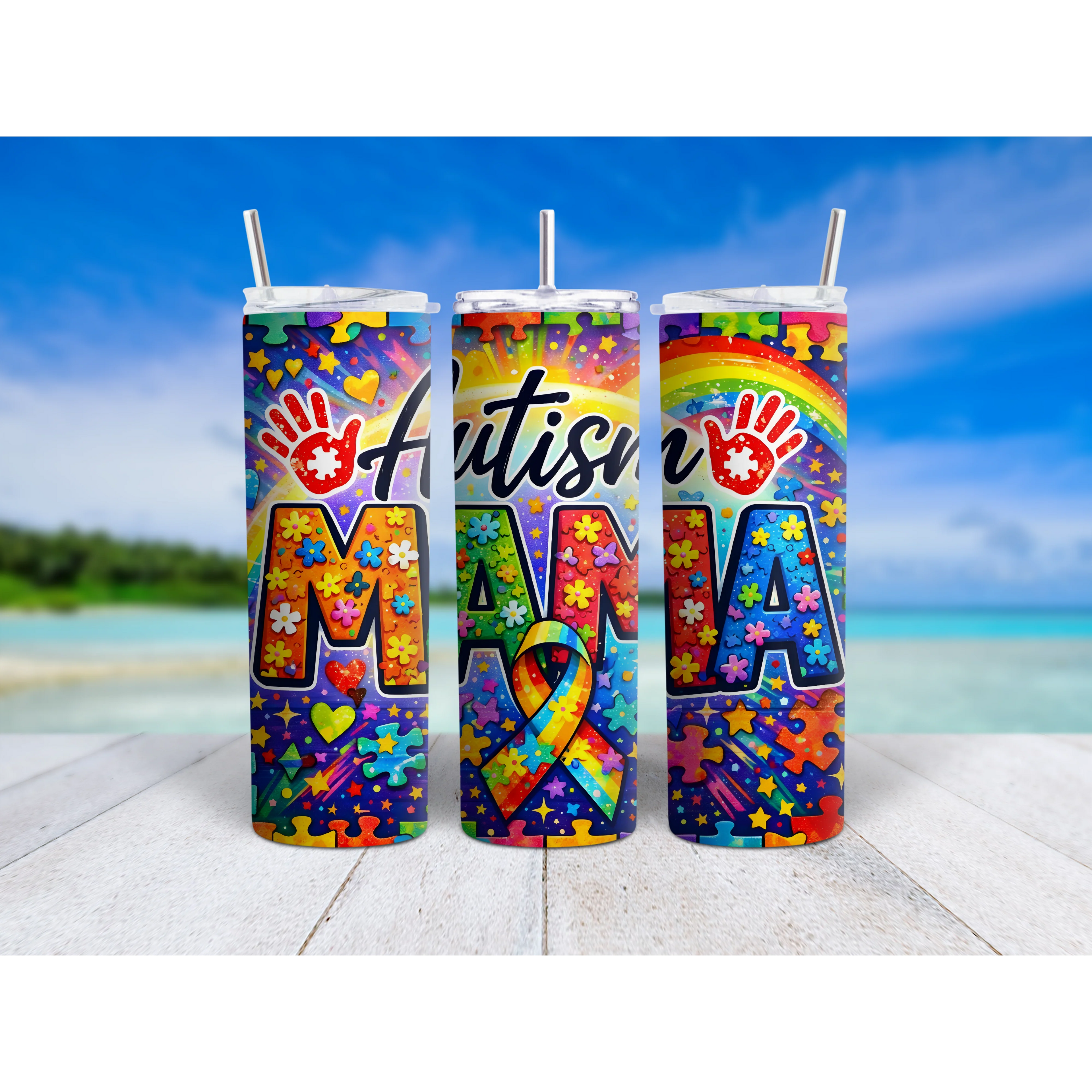 Autism 20oz tumblers