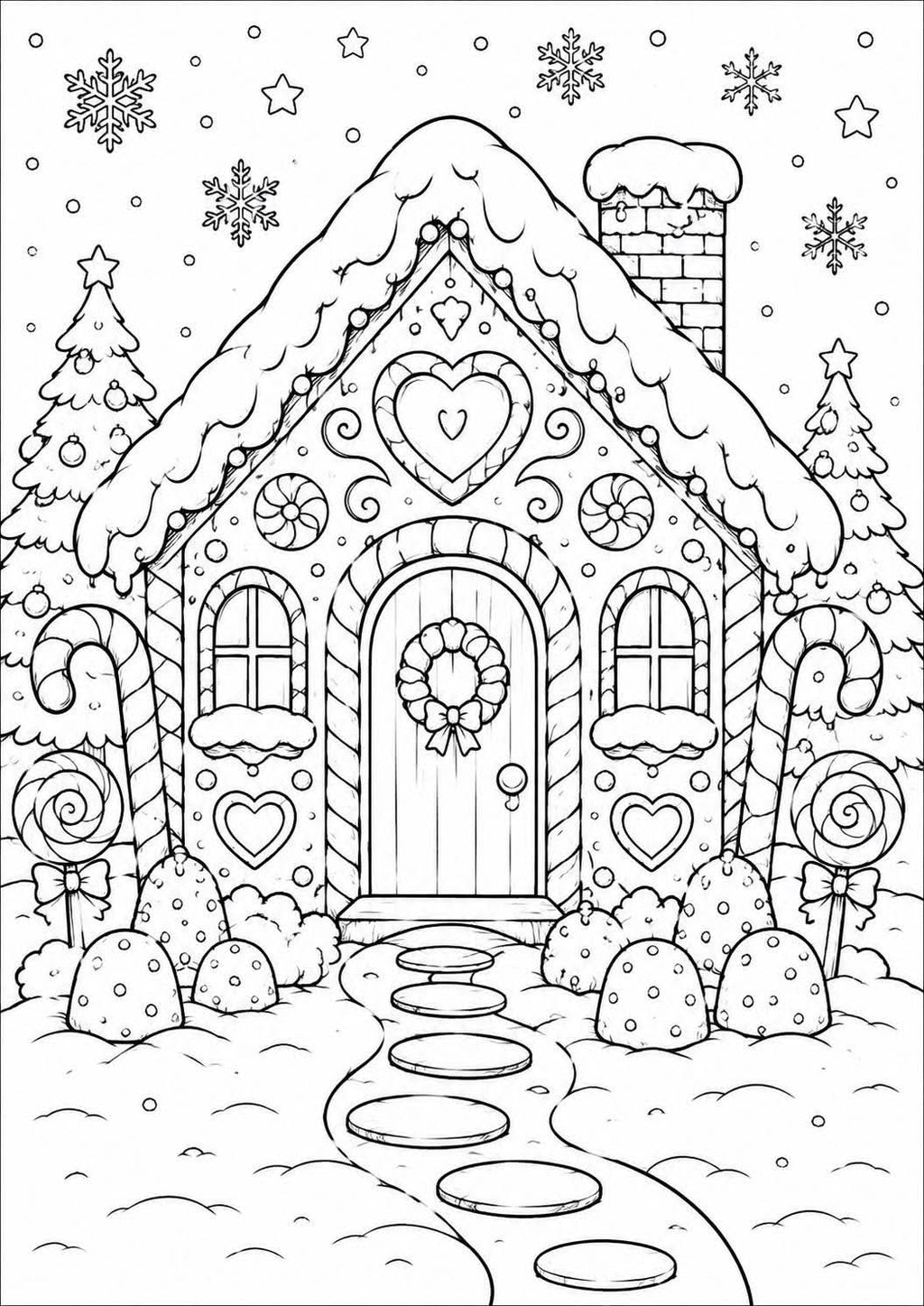 Christmas colouring book