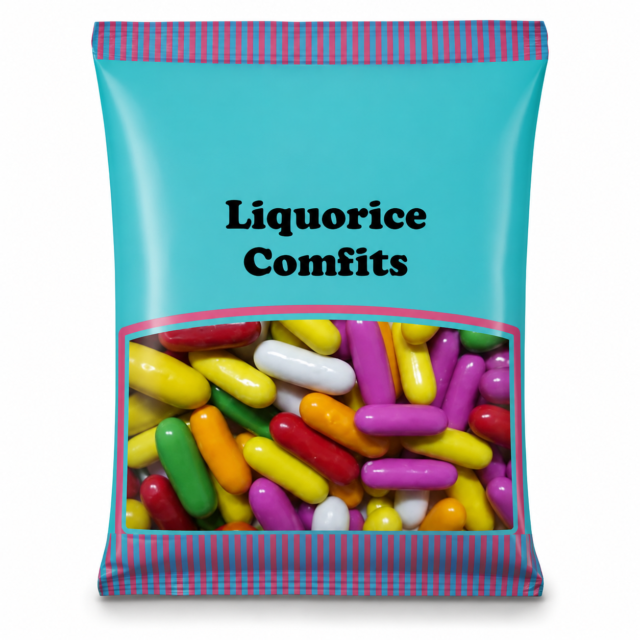 Liquorice Comfits 1Kg