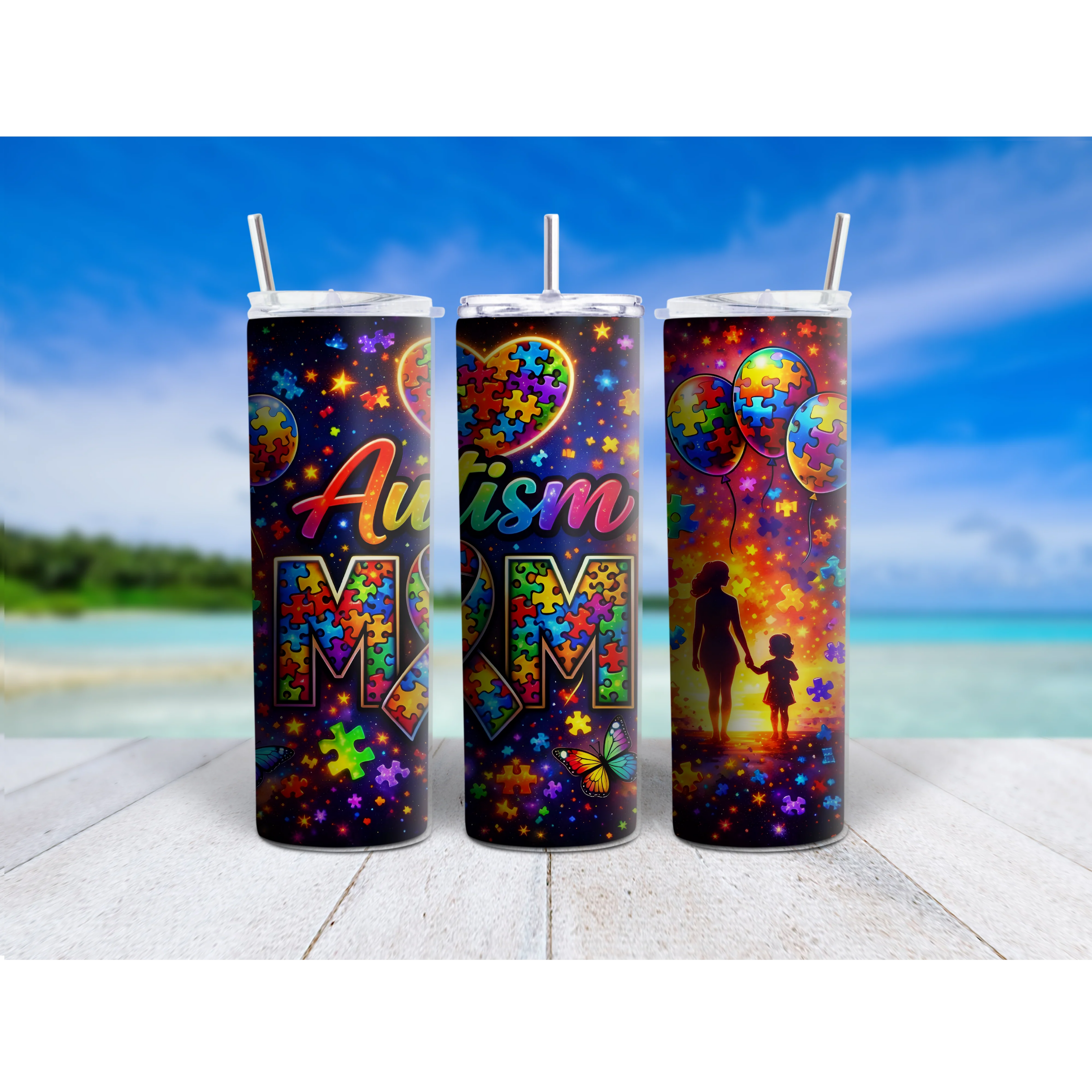 Autism 20oz tumblers