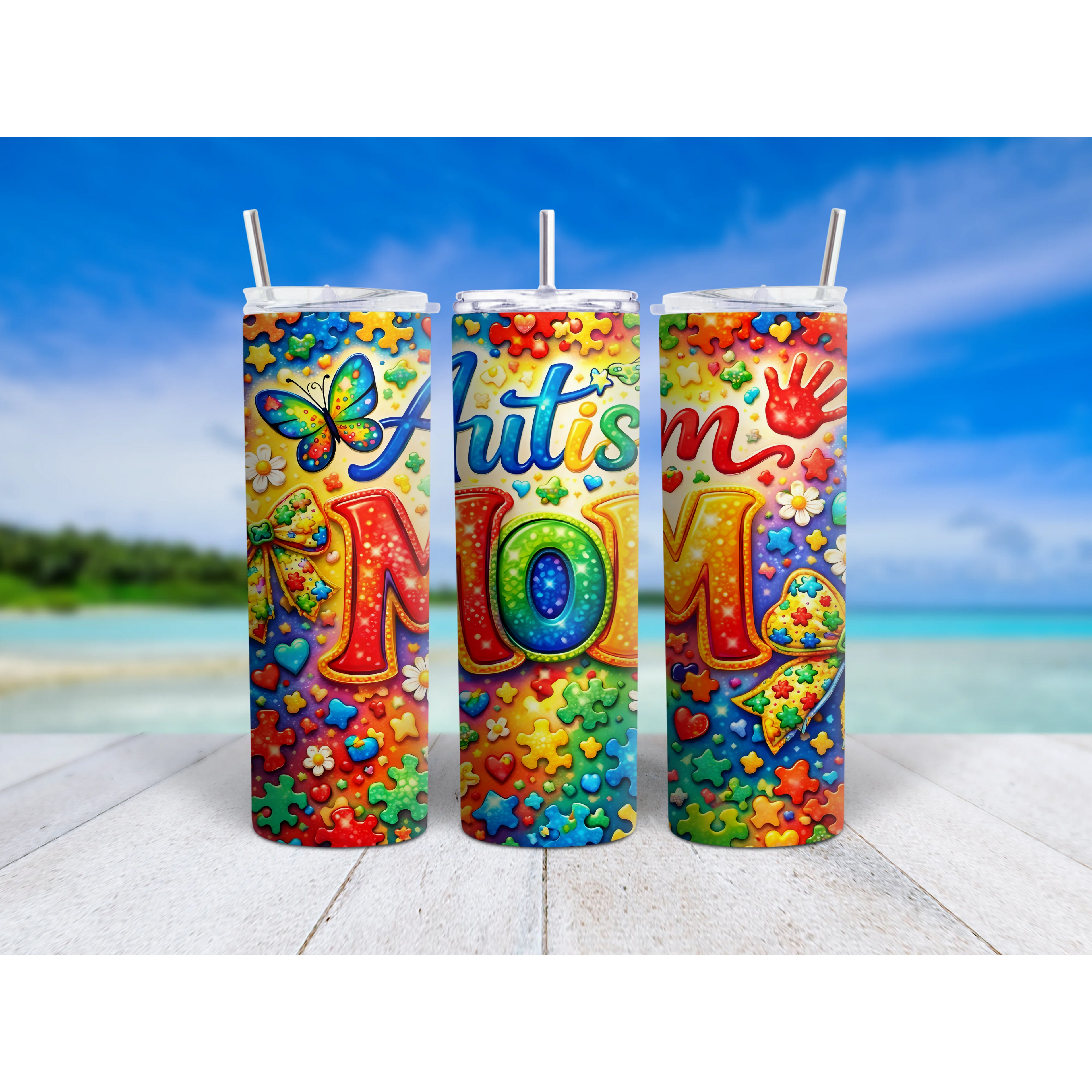 Autism 20oz tumblers