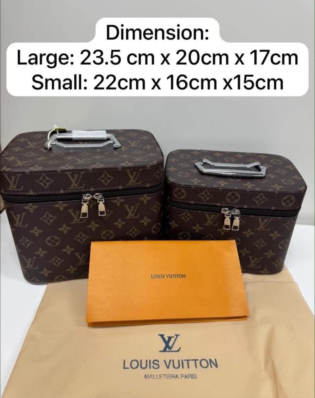 Vanity bag set