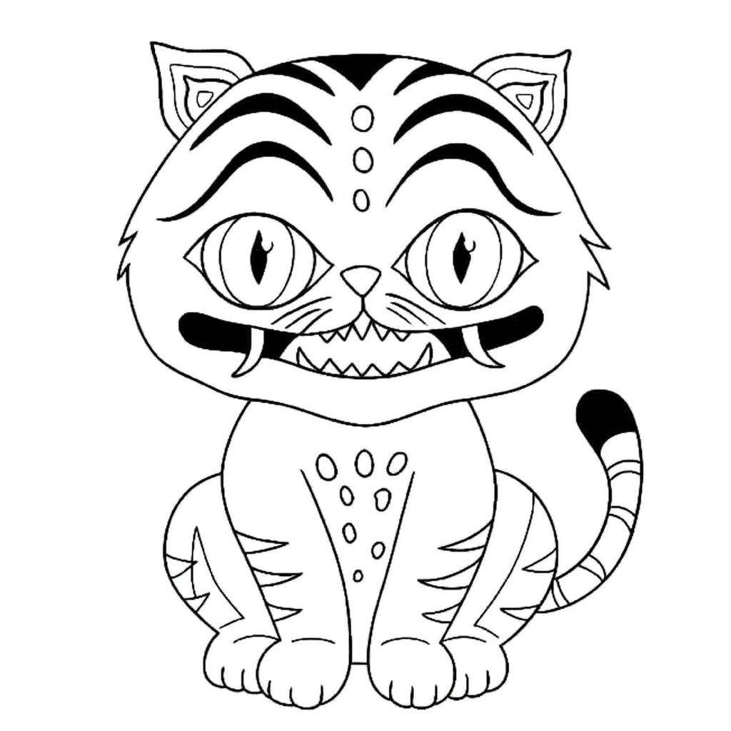 K-pop deman hunters colouring book