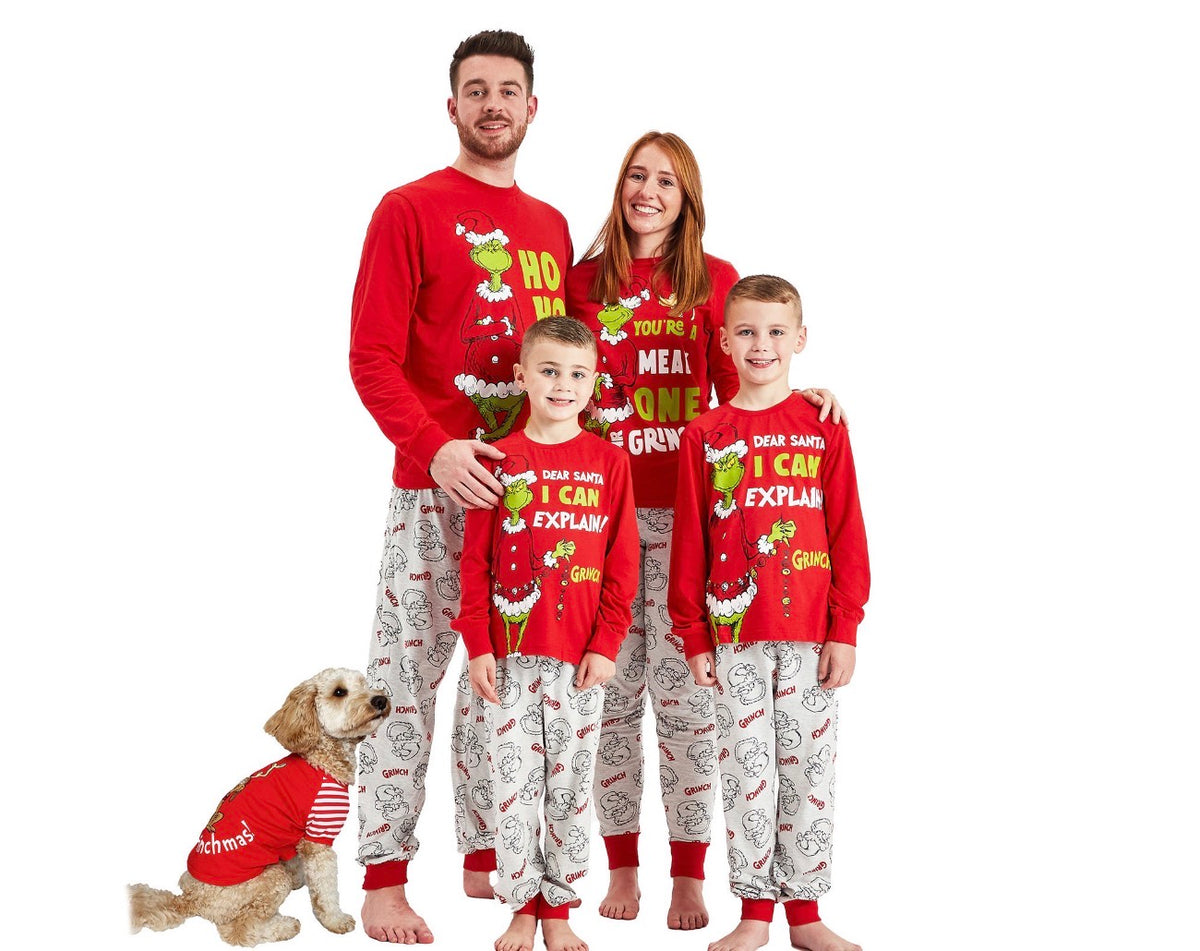 The grinch pjs kids