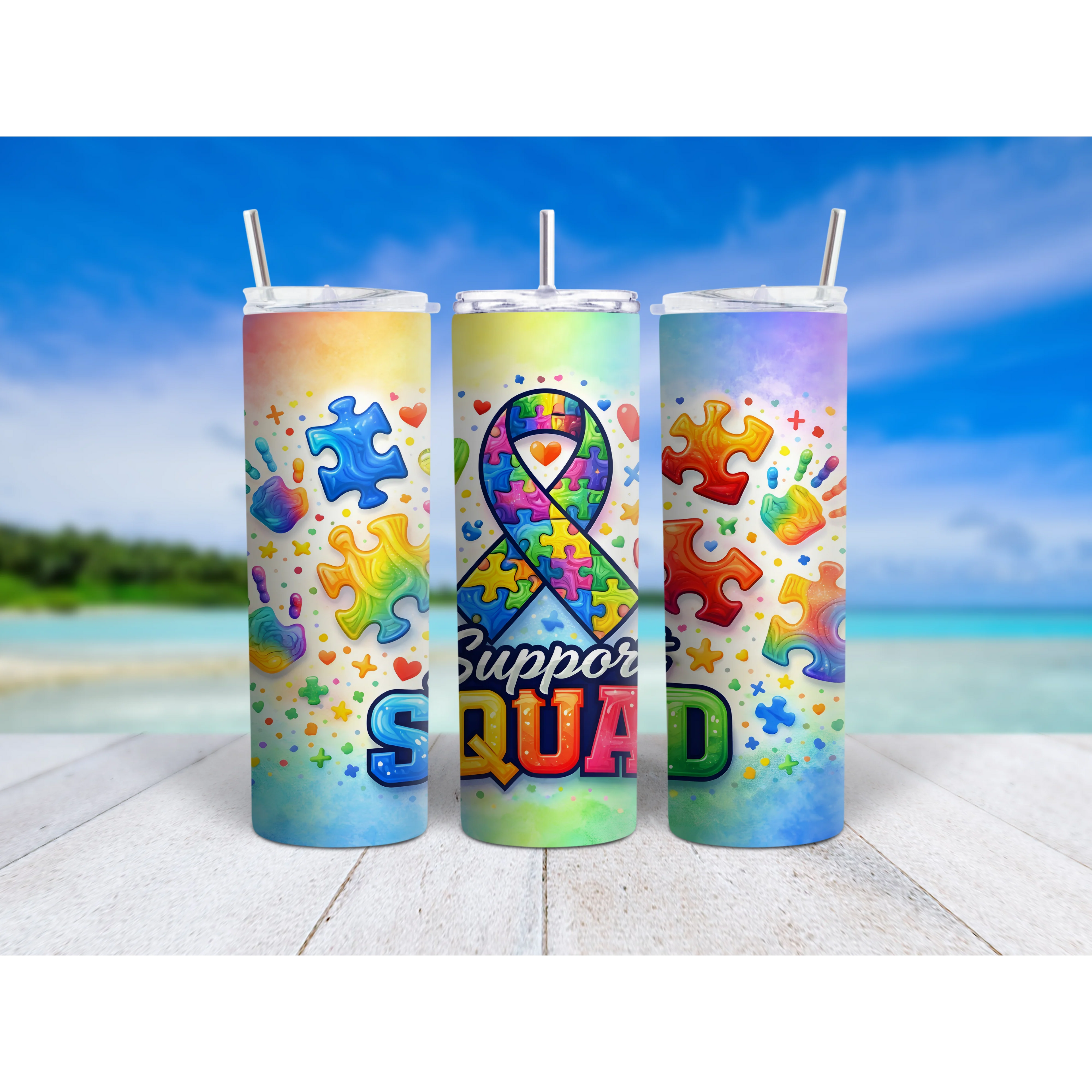 Autism 20oz tumblers