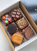Loaded Brownie Selection Box, Brownie Treatbox, postal Brownies