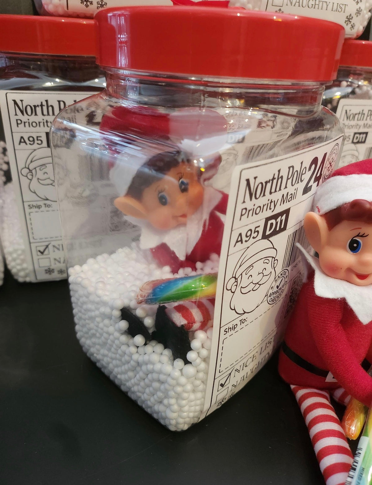 PRE ORDER North Pole Elf Arrival Set, Christmas Toy, Personalised
