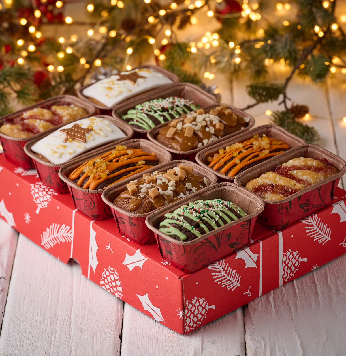 Pre order 10 Piece Mini Loaf Cake Selection