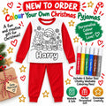 COLOUR YOUR OWN CHRISTMAS PYJAMAS