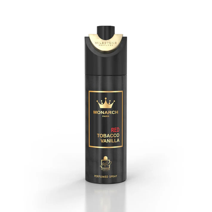 Inspired by Red Tobacco Mancera - Monarch Red Tobacco Vanilla Unisex - 200ML Deodorant