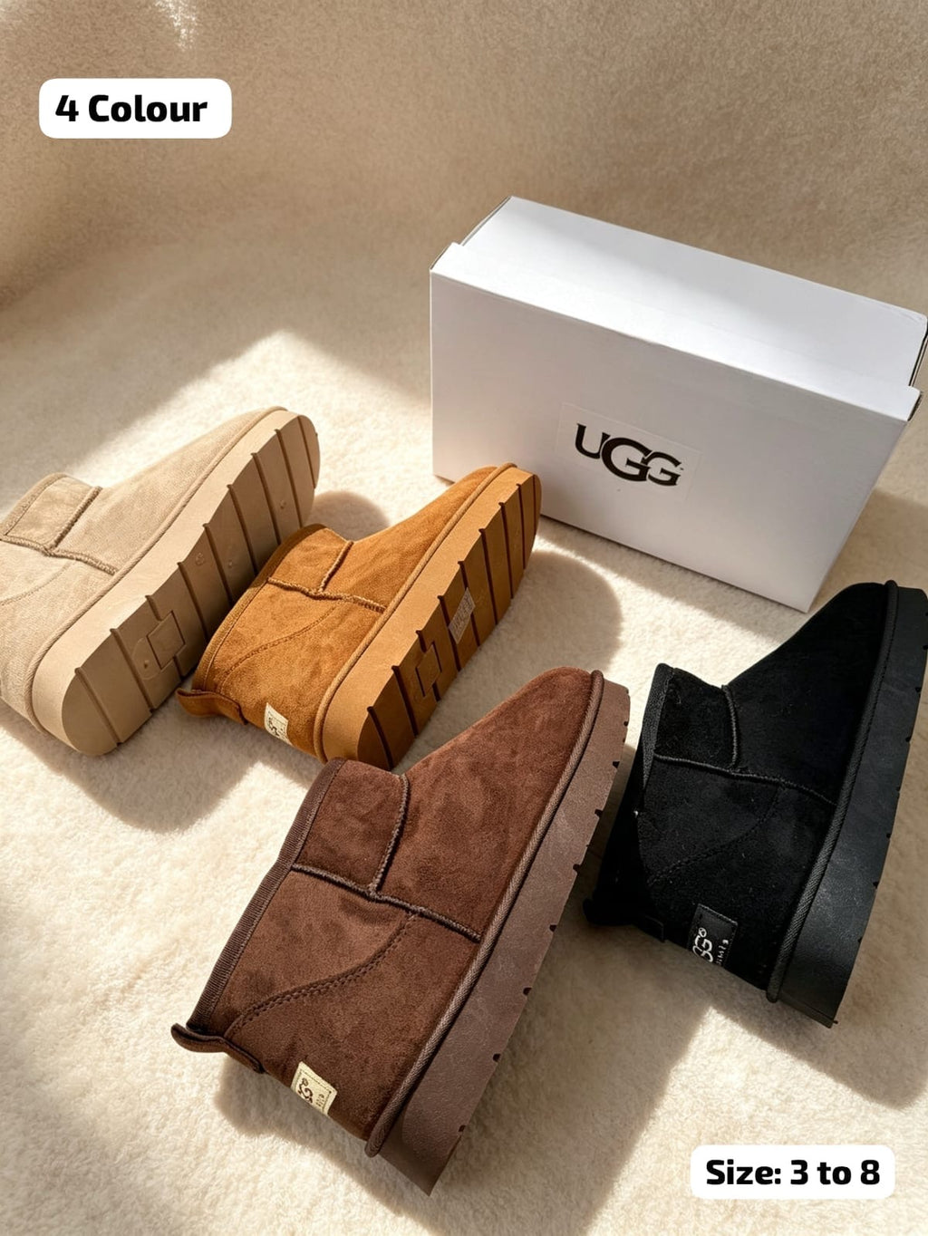 Ultra mini boots