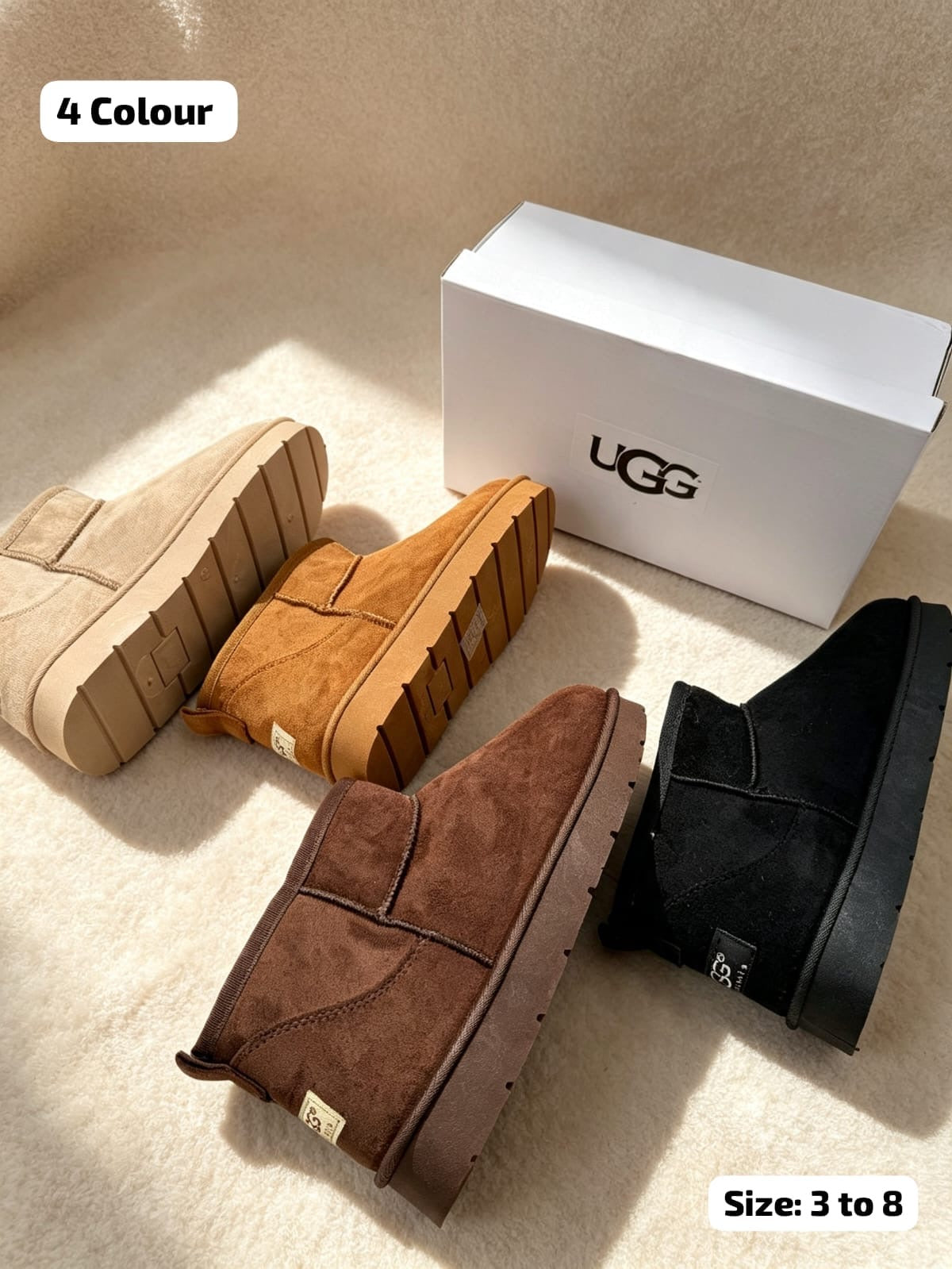 Ultra mini boots