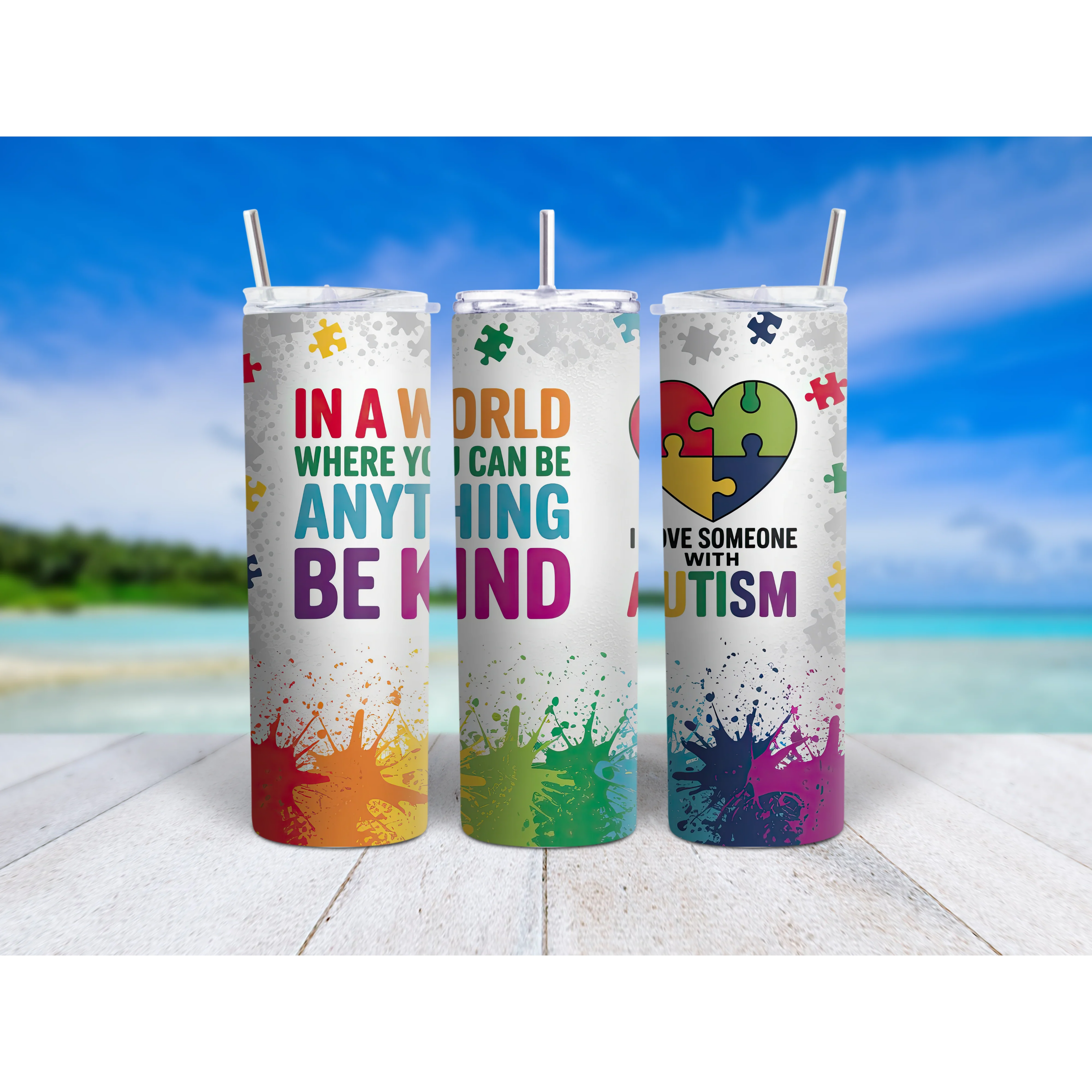 Autism 20oz tumblers