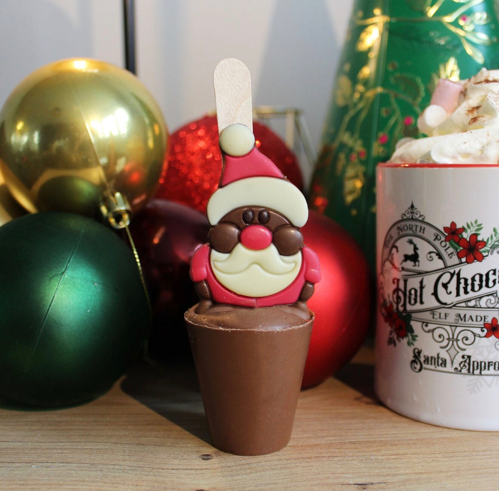 Hot Chocolate Spoons. 2 Stirrers. Your Choice of 2. Teddy. Reindeer. Santa. Chocolate Gift. Hot Chocolate Stirrers.