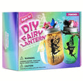 Creative DIY Fairy Lantern Craft Kit, Remote Control Mason Jar Fairy Light, Handmade