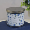 Bluebells in the Valley Wax Tumbler Candle Jar by Woodbridge 410g