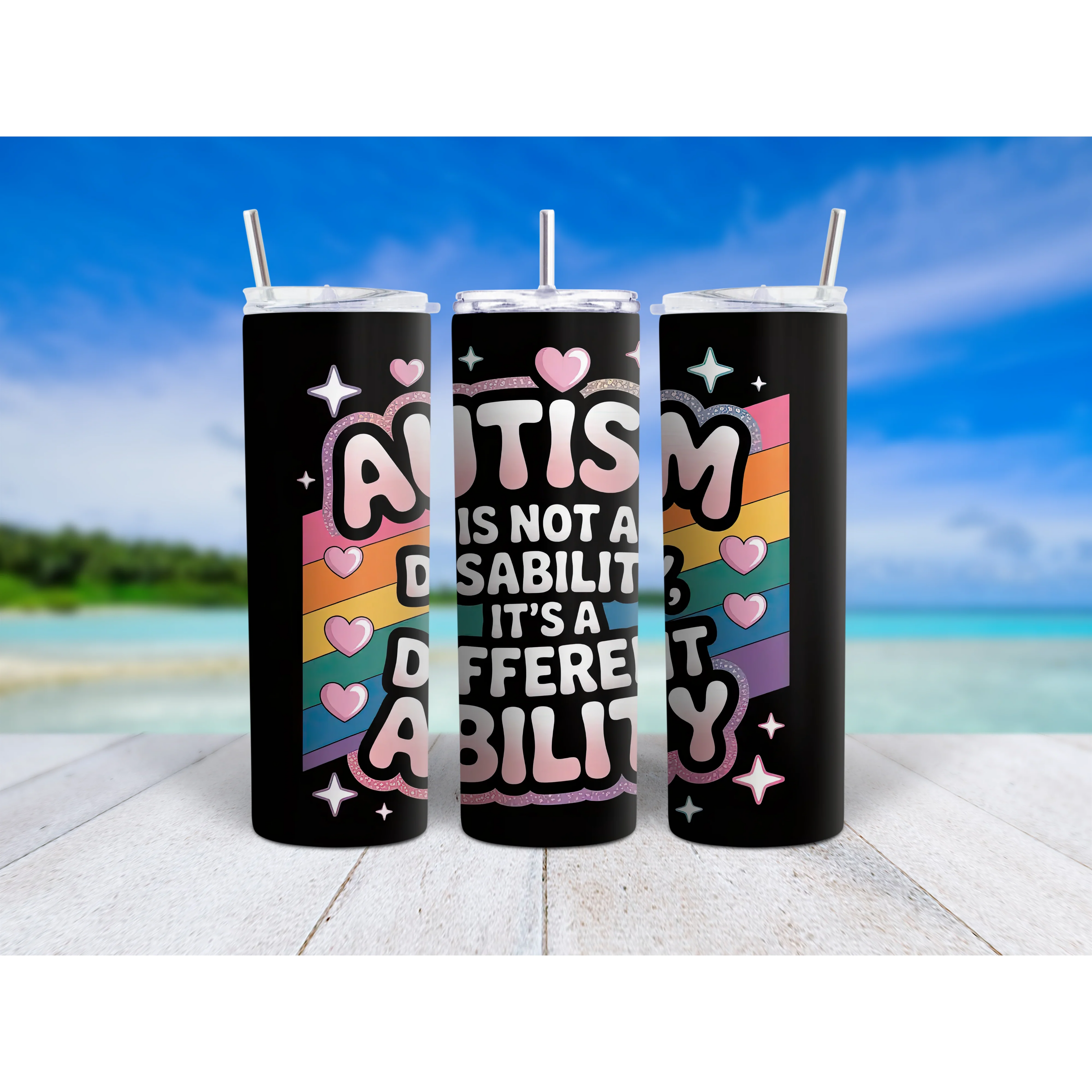 Autism 20oz tumblers