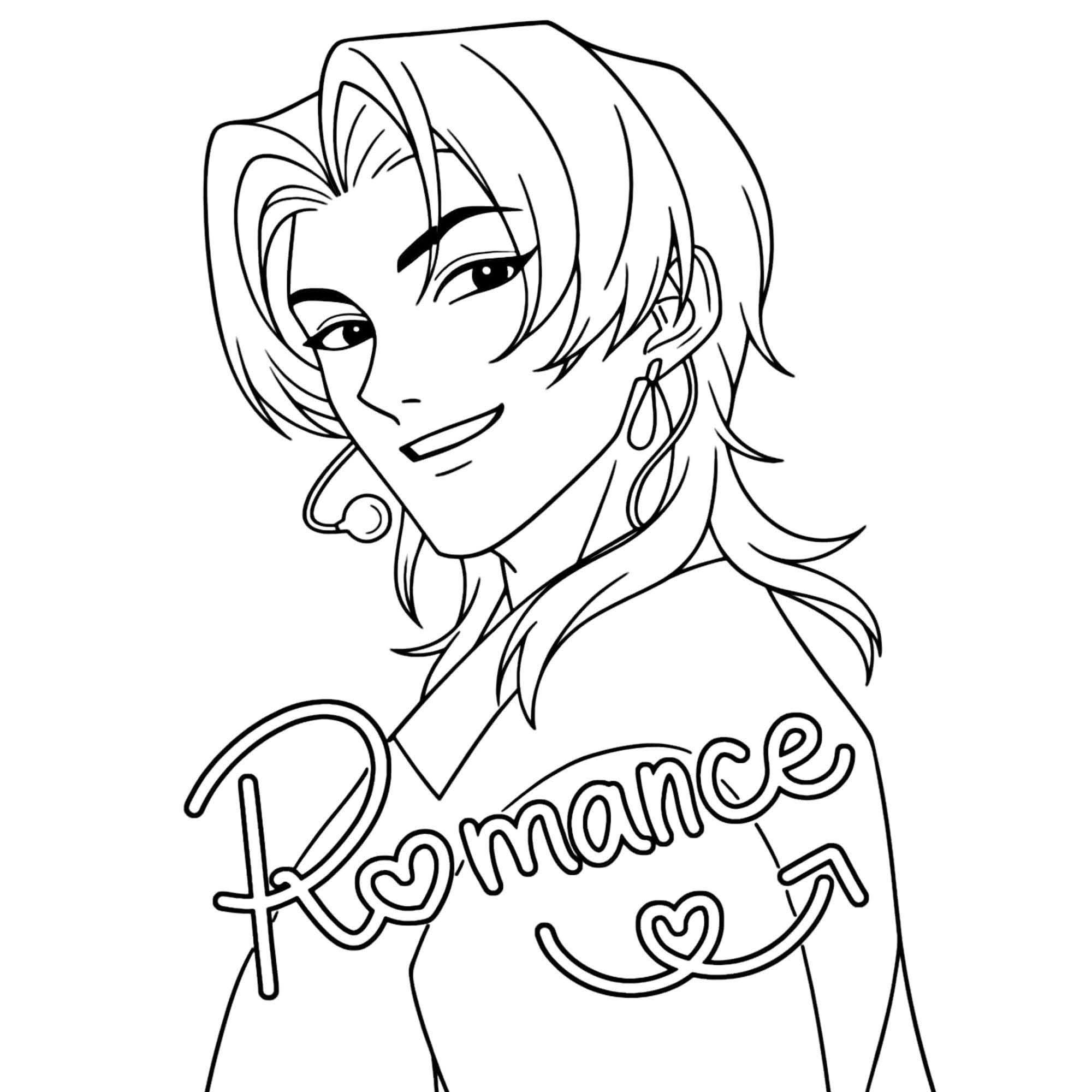 K-pop deman hunters colouring book
