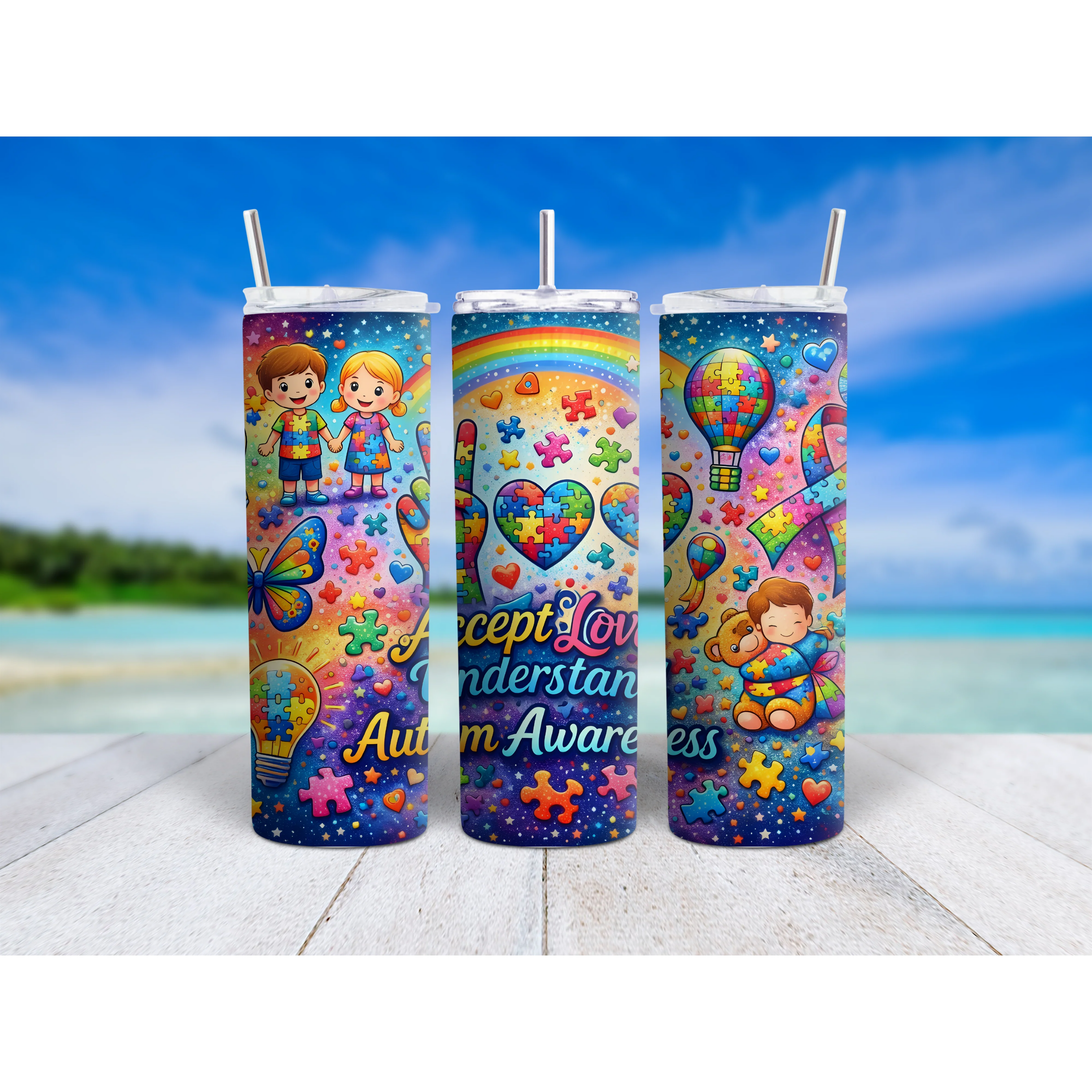Autism 20oz tumblers