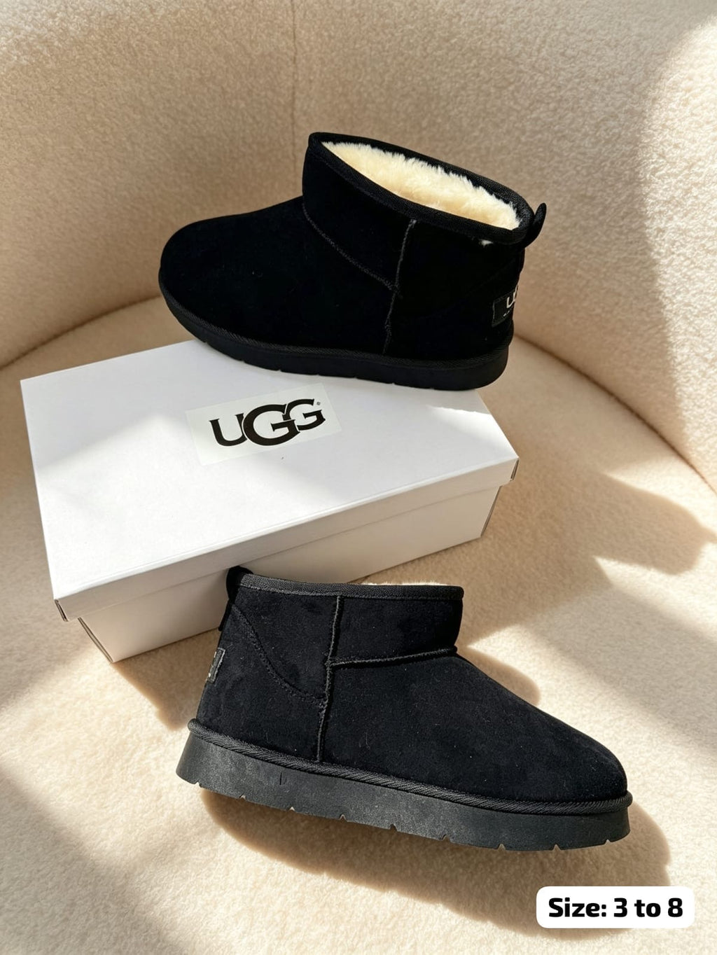 Ultra mini boots