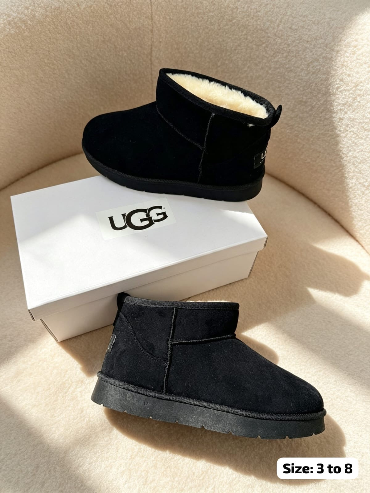 Ultra mini boots
