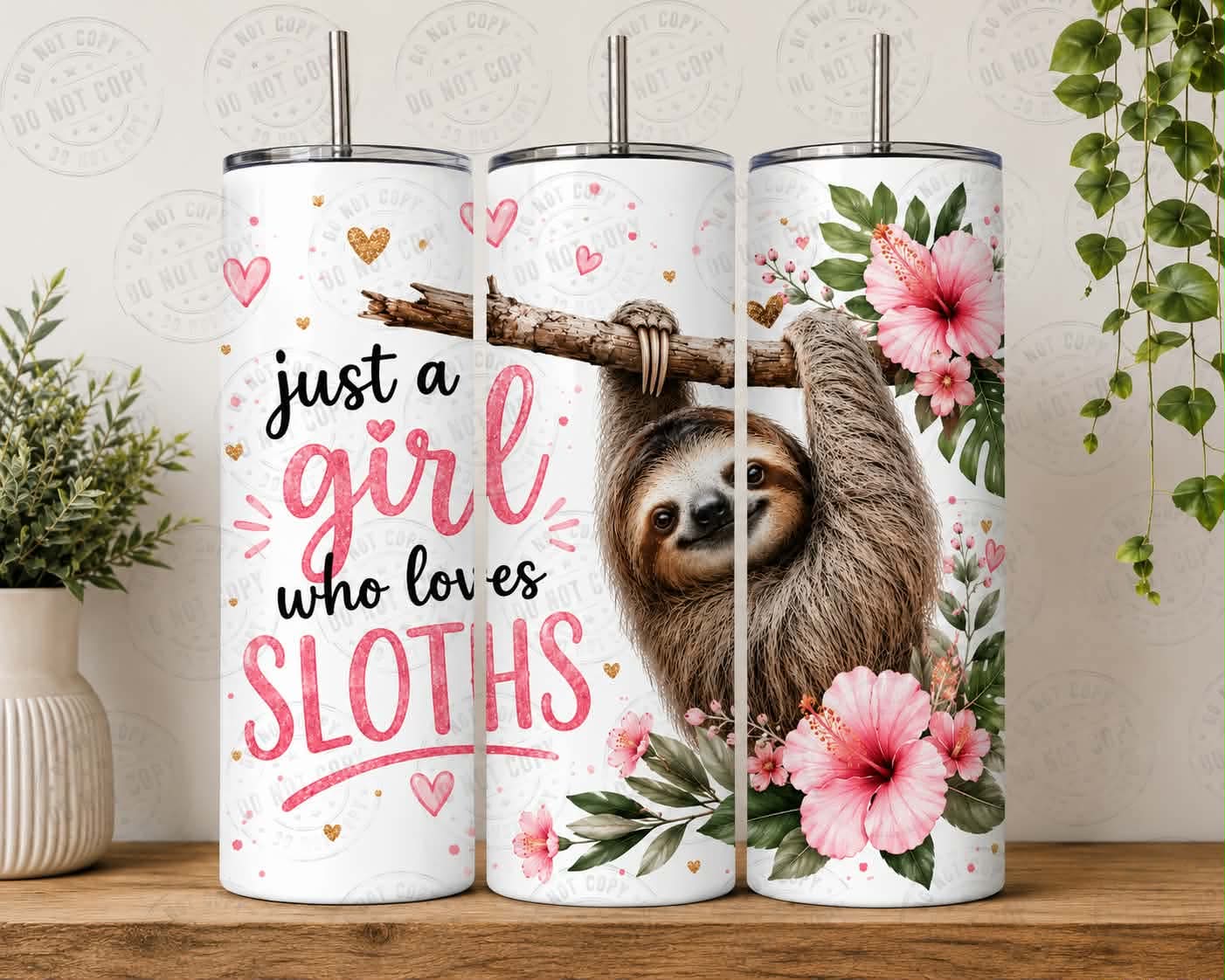 Sloth 20oz tumbler