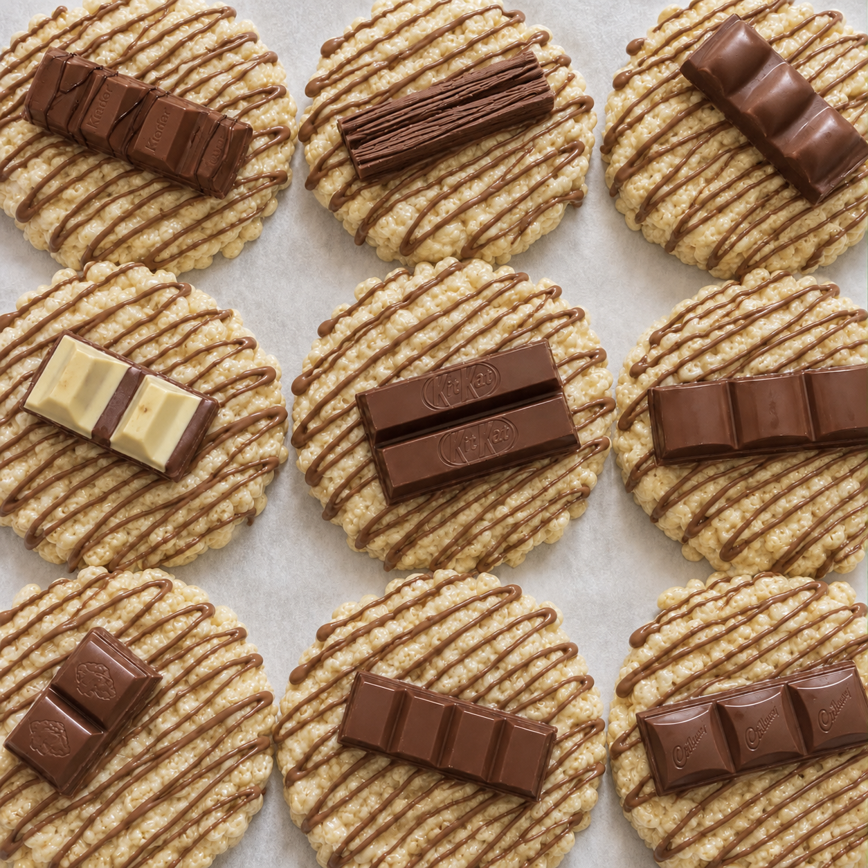 Crispie dessert treats