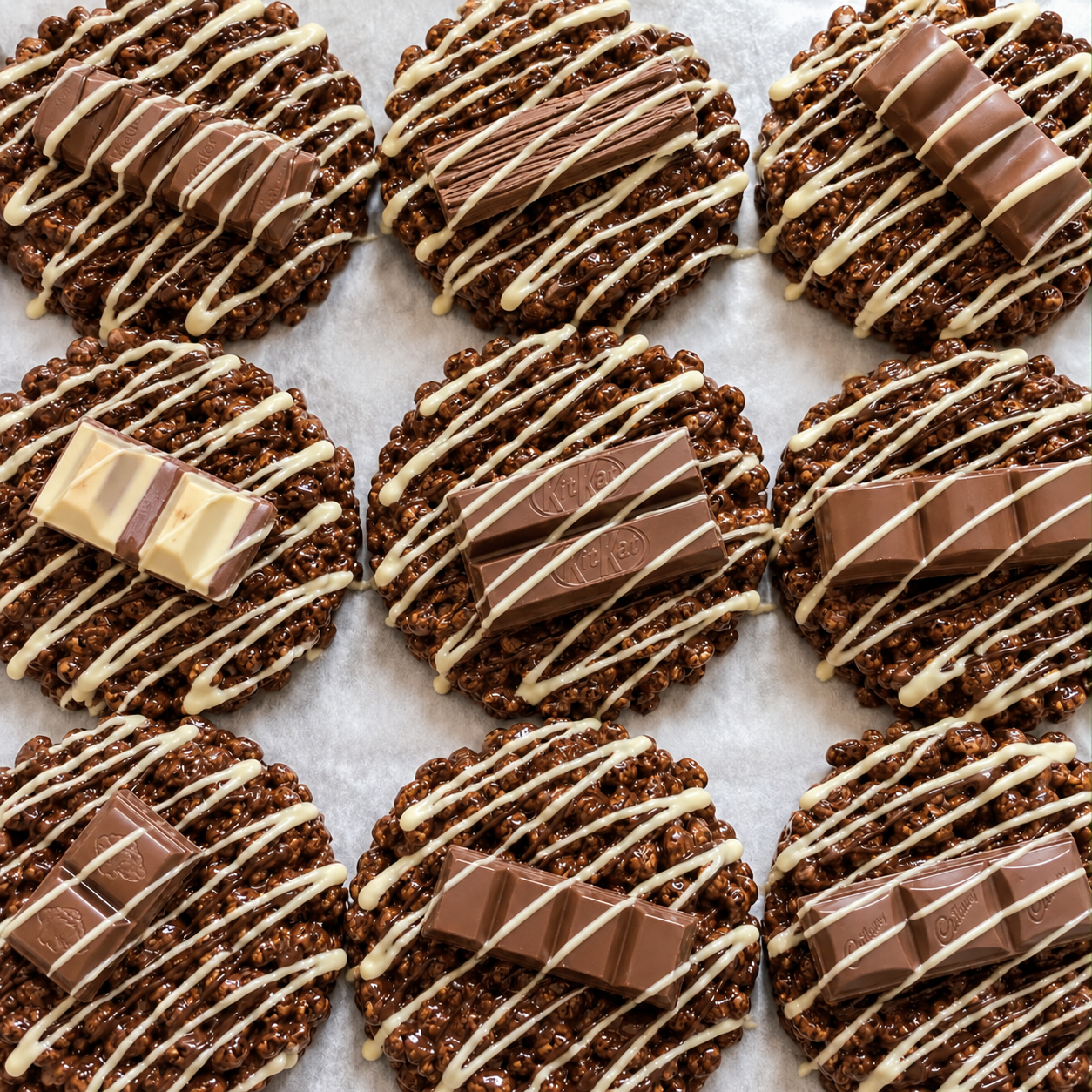 Crispie dessert treats