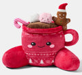 Festive Hot Chocolate Cuddle Cushion