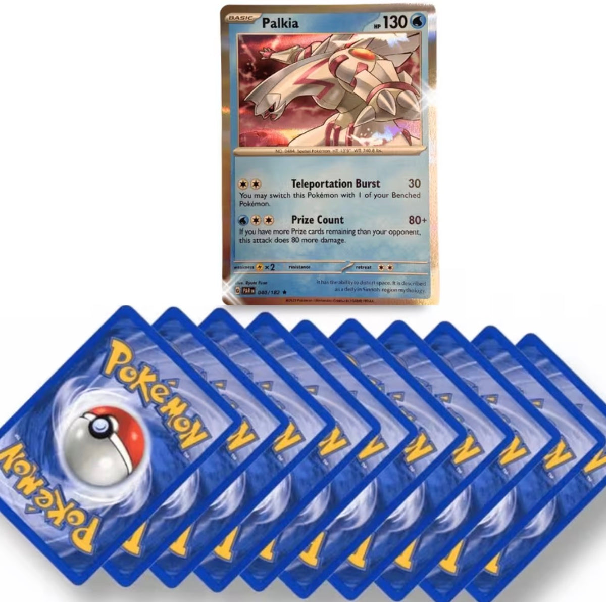 100 English Pokémon Cards - Set of 100 Official Cards Including Rare and Shiny Ones