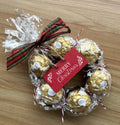 Ferrero Rocher Christmas Gift Wreath. Stocking filler ideas!