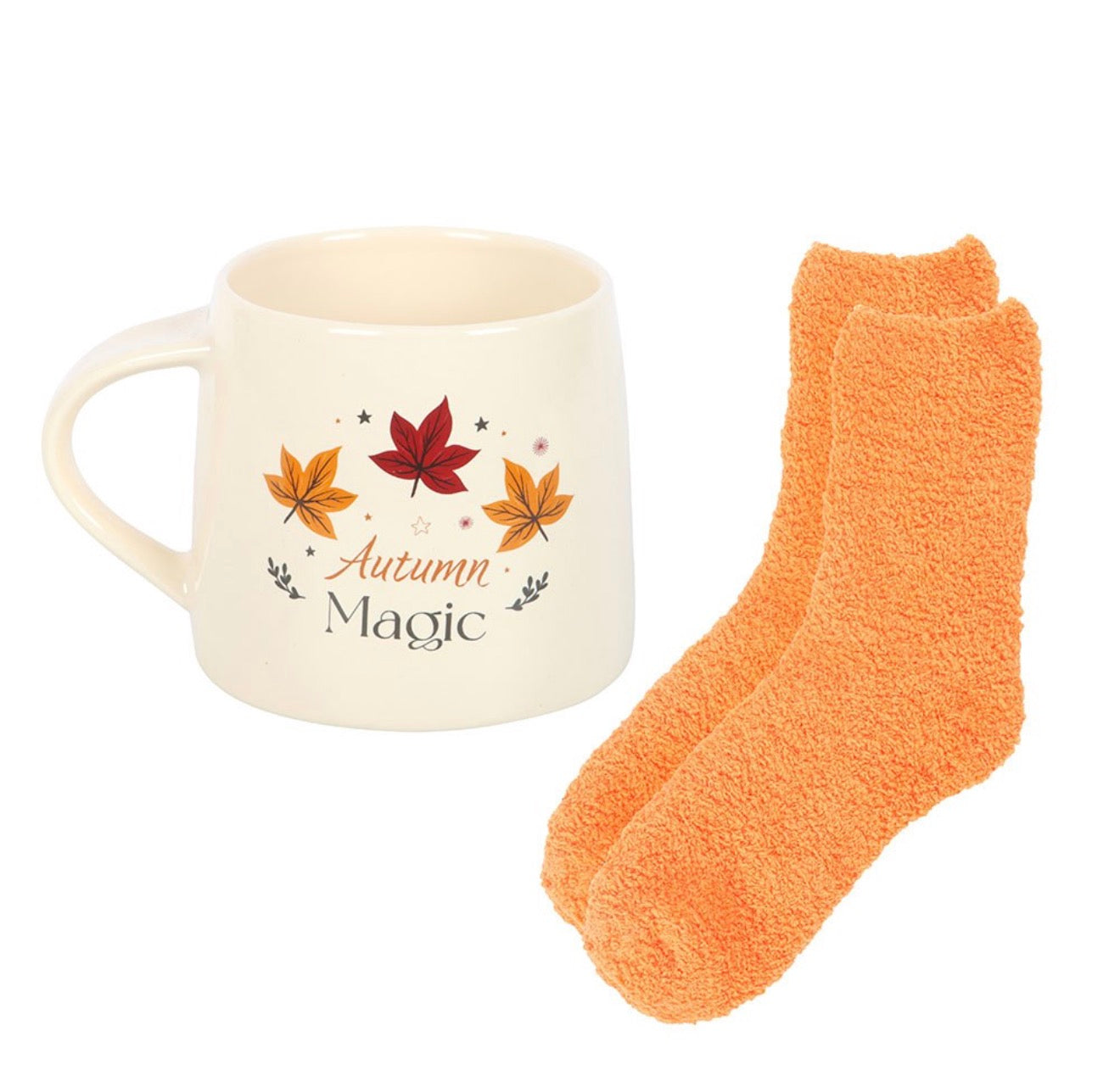AUTUMN MAGIC MUG AND SOCKS SET