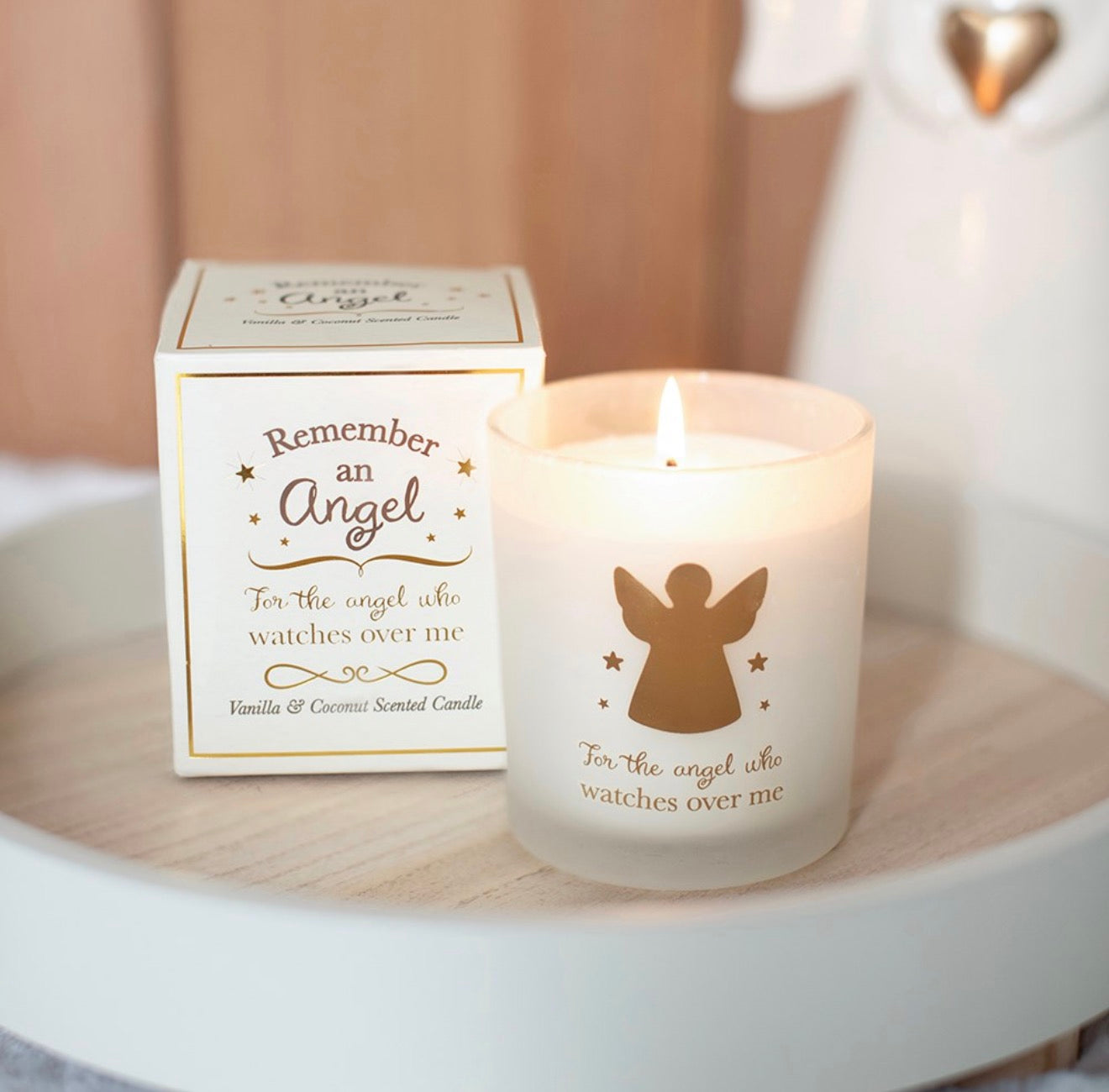 REMEMBER AN ANGEL VANILLA & COCONUT CANDLE