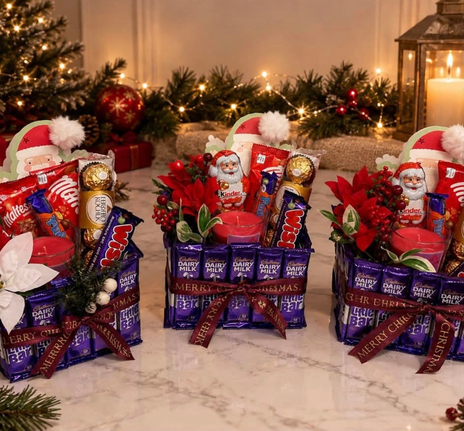 Festive chocolate box