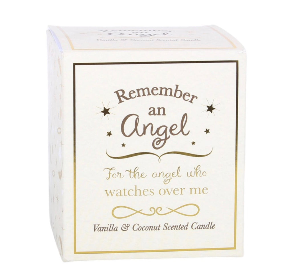 REMEMBER AN ANGEL VANILLA & COCONUT CANDLE