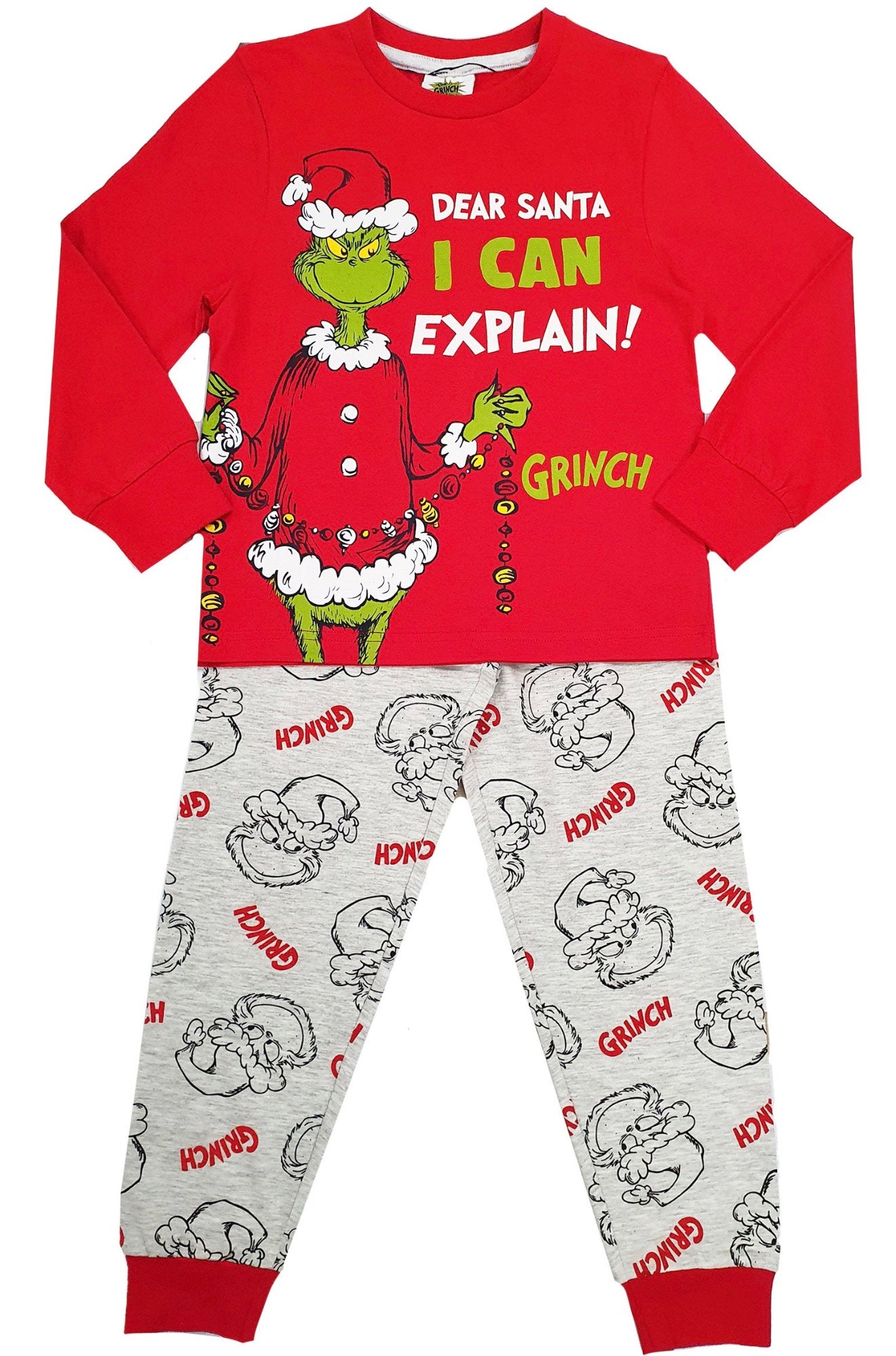 The grinch pjs kids