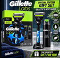 Gillette Labs Special Edition Men’s Gift Set – Razor, Blade Cartridge, Stand & Rapid Foaming Shave Gel