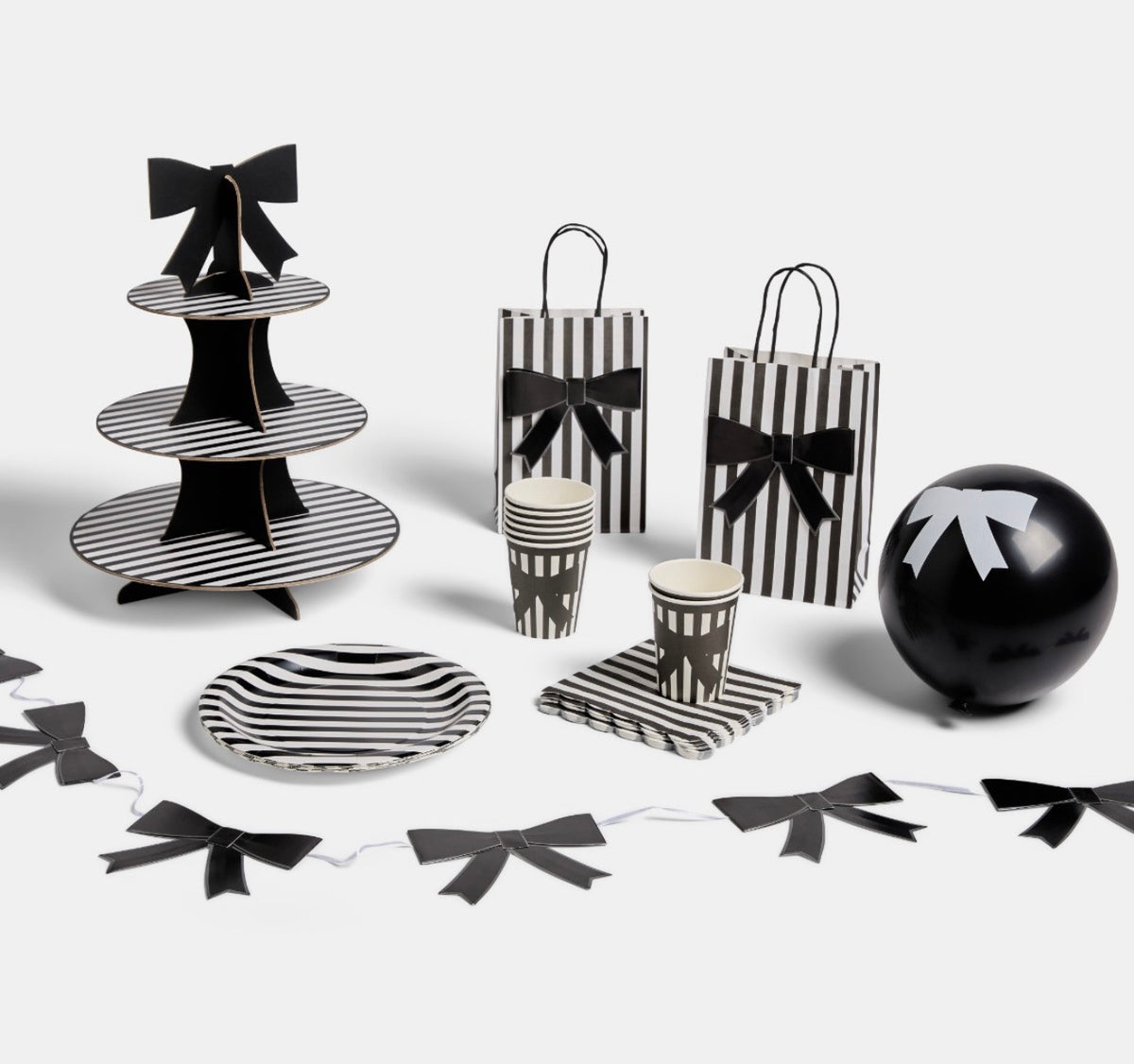 Bow Paper Party Set 41 pcs