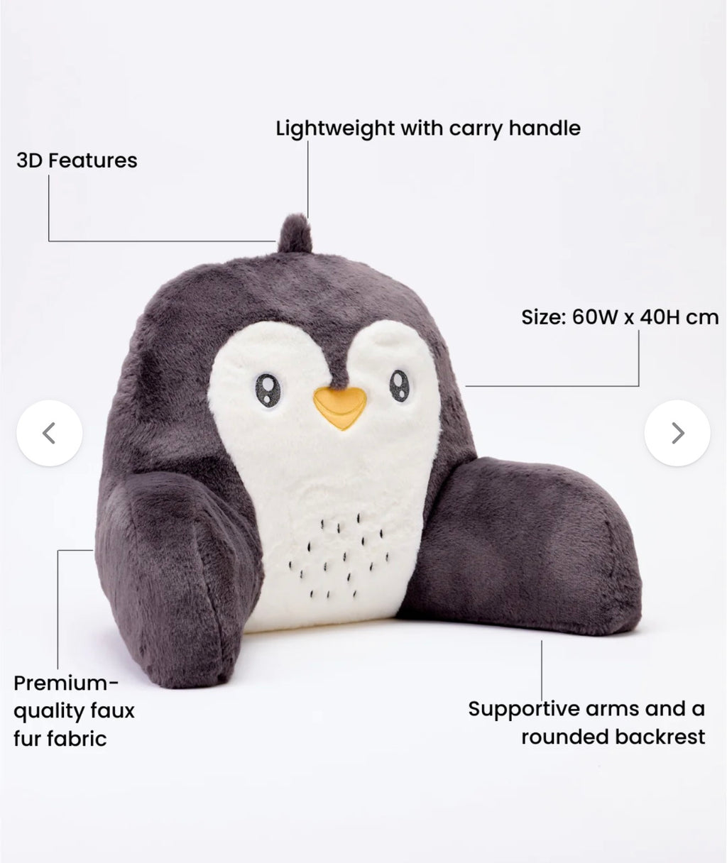 Penguin cuddle cushion