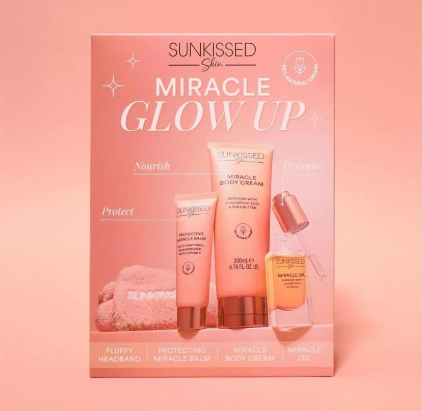 Sun-kissed skin miracle glow up gift set