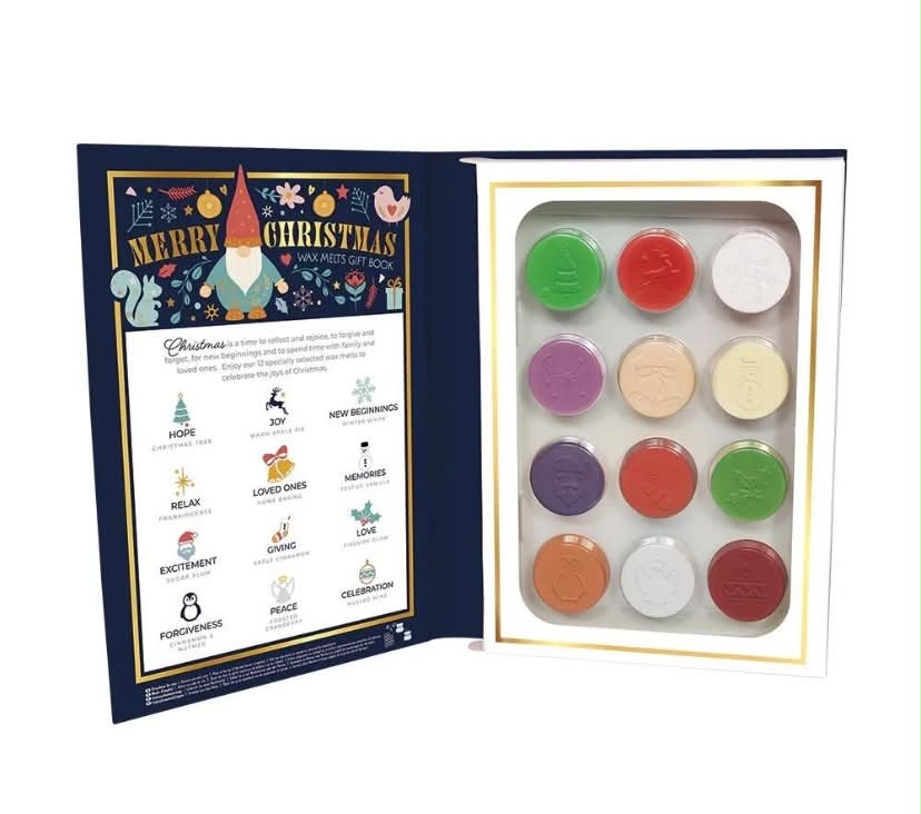 Airpure wax melt Christmas gift book gonk