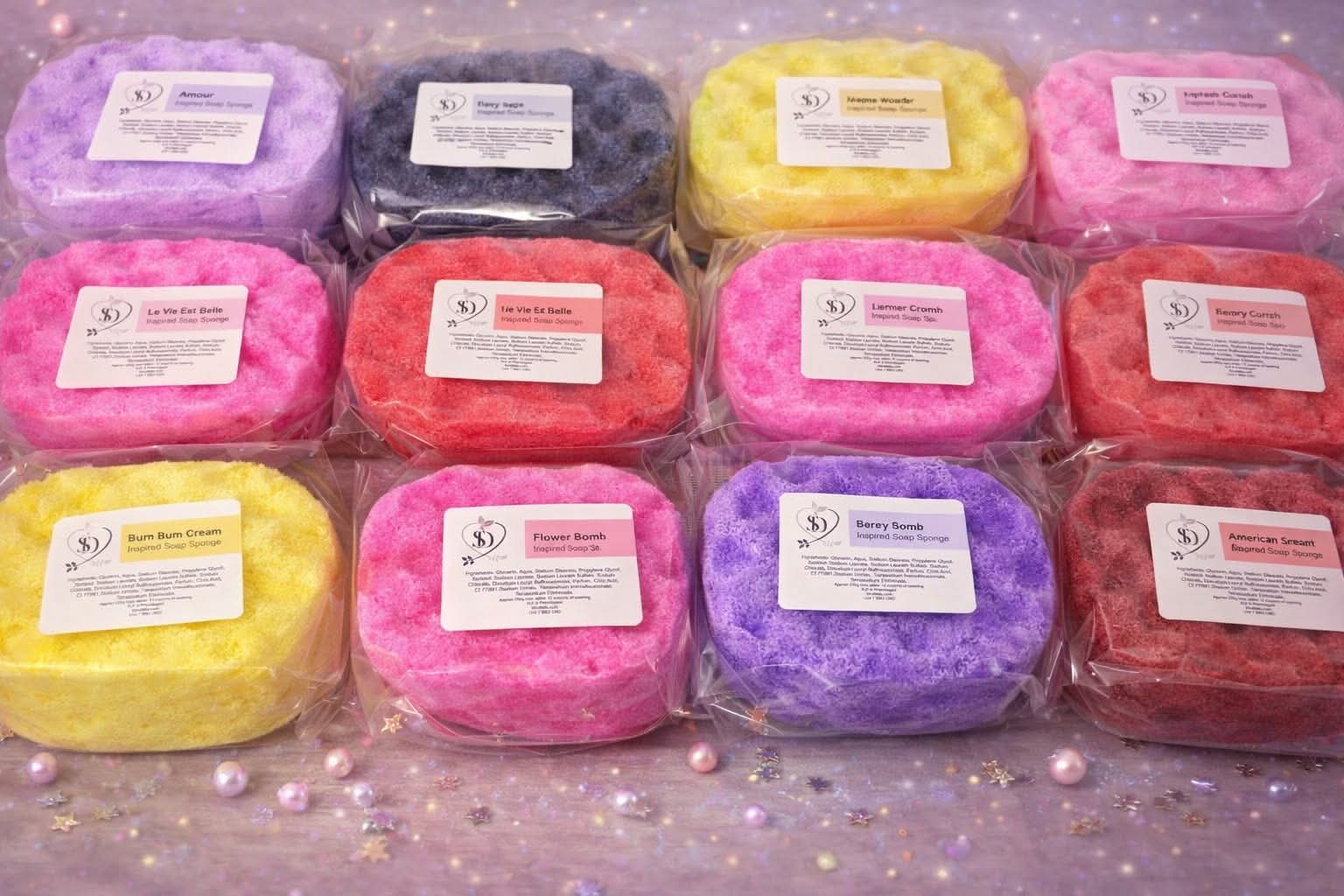 Male Inspired Soap Sponges