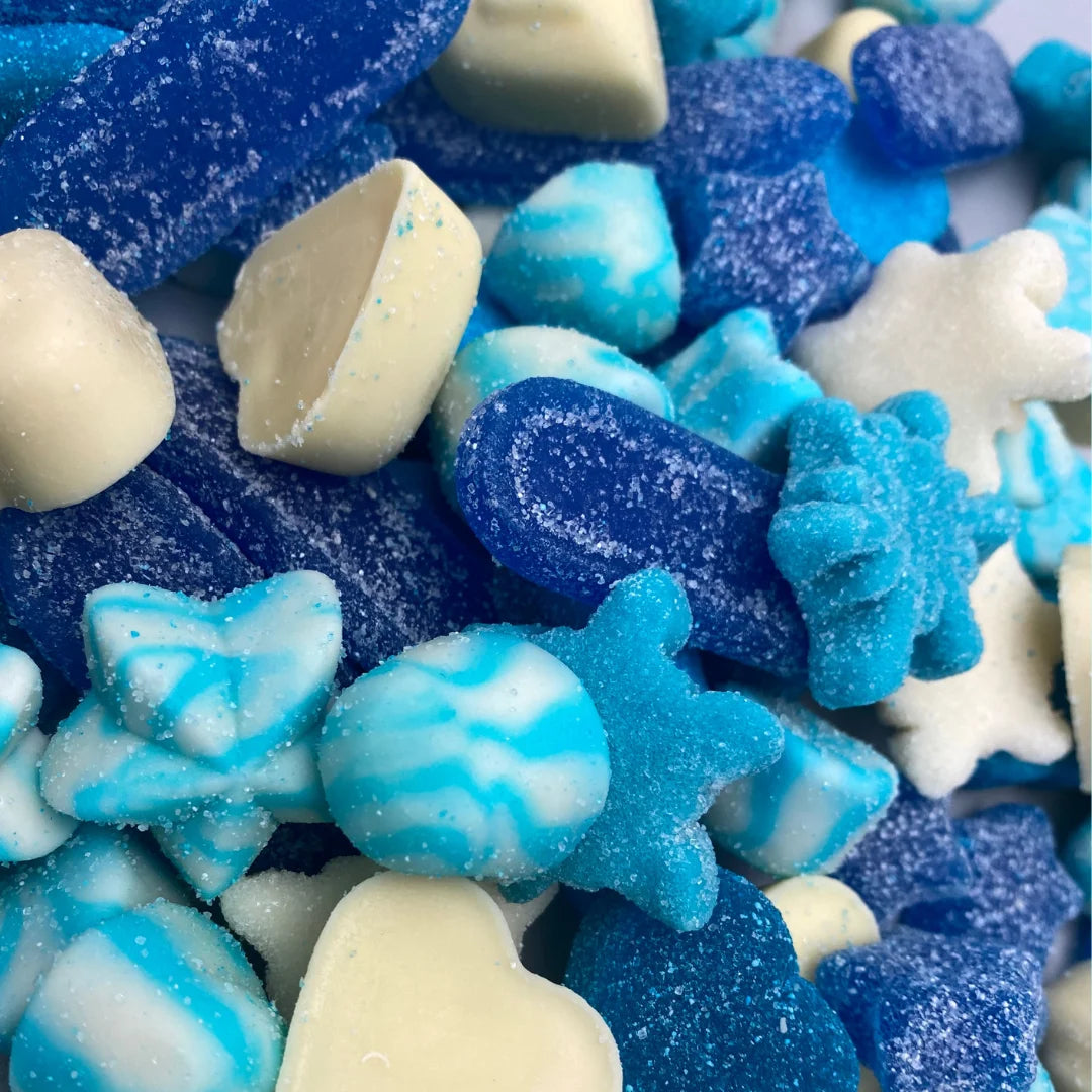 Festive blue mix