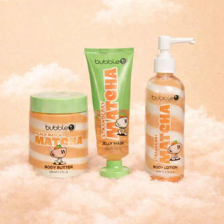 Peach Matcha skincare bundle